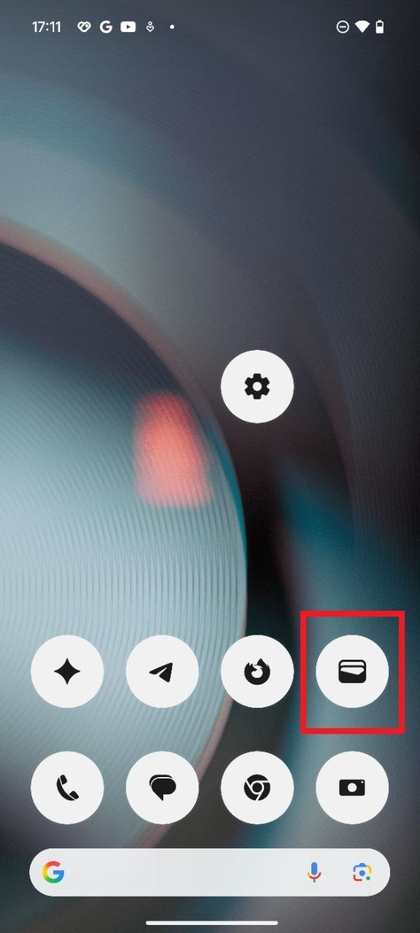Google app wordt geopend op Nothing Phone 3