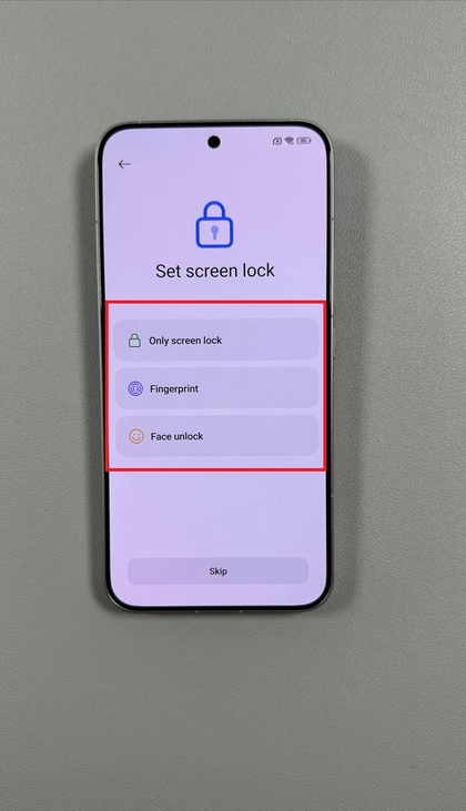 Schermvergrendeling instellen op Xiaomi 15T Pro