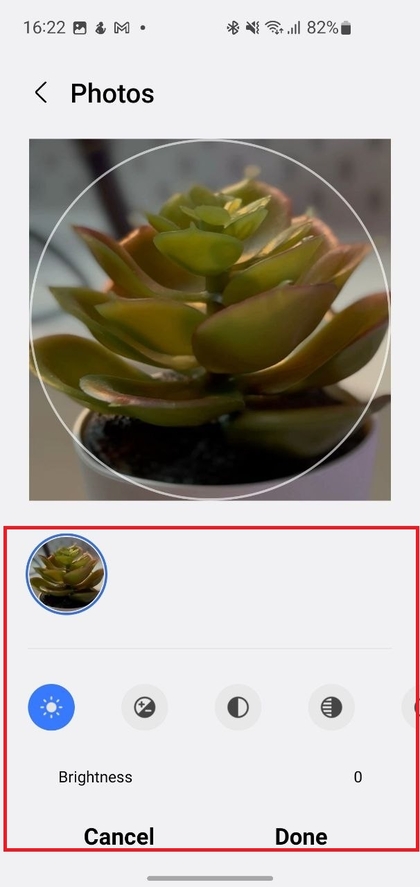 Foto-instellingen aanpassen