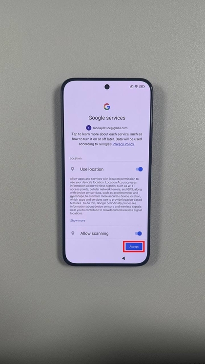 Voorkeuren voor Google-services instellen op POCO F7