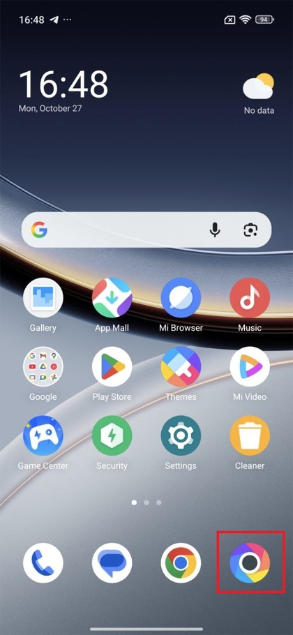 De camera-app openen op POCO F7