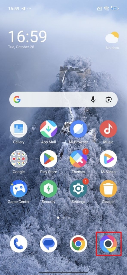 POCO F7 camera-app pictogram