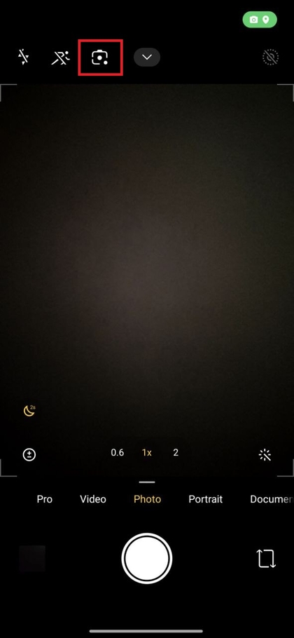 QR-code detecteren met camera-app op POCO F7