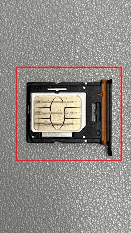 SIM-selectiescherm op CMF Phone 2 Pro