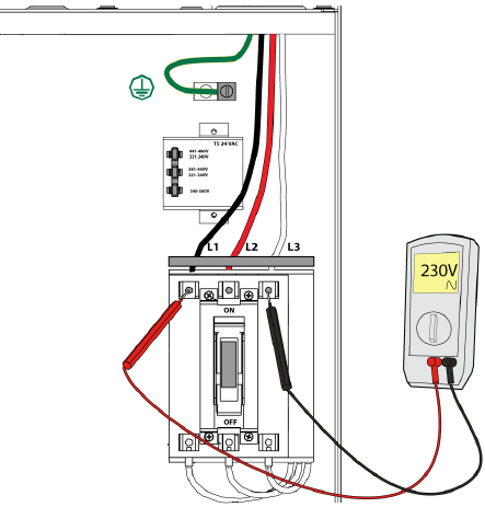 Elektrische aansluitingen - Stap 2