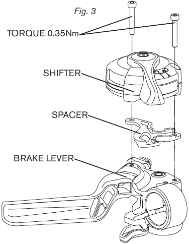 DE 3-SPEED VERSNELLINGSVERSTELLERS MONTEREN