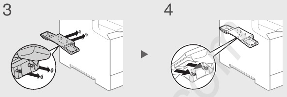 De handset aansluiten - Stap 2