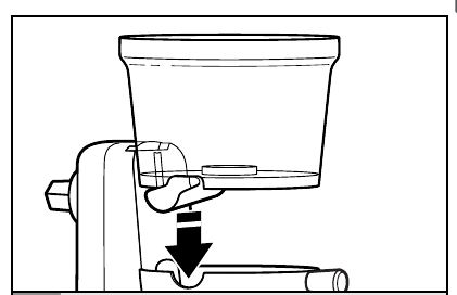 De juiceronderdelen monteren - Stap 2