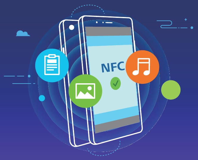 NFC gebruiken om gegevens te delen