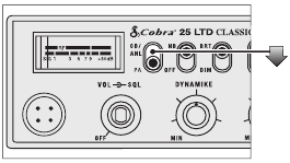 CB/ANL PA-schakelaar