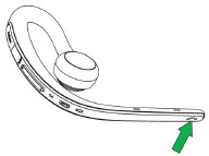 Jabra Storm beantwoorden/be&euml;indigen-knop
