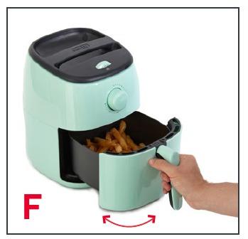 VOORDAT U UW AIRFRYER GEBRUIKT - Stap 5