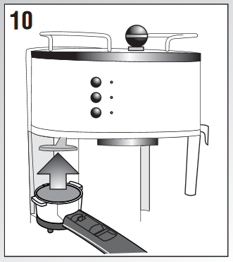 ESPRESSO BEREIDEN MET GEMALEN KOFFIE - Stap 3