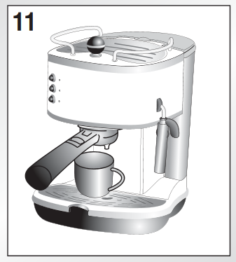 ESPRESSO BEREIDEN MET GEMALEN KOFFIE - Stap 4