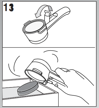 ESPRESSO BEREIDEN MET GEMALEN KOFFIE - Stap 6