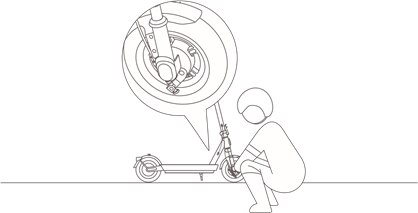 De mechanische rem afstellen