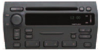 AM/FM-stereo met cd-speler