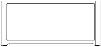 VOORAANZICHT - DISPLAY (TOUCHPANEL DISPLAY)