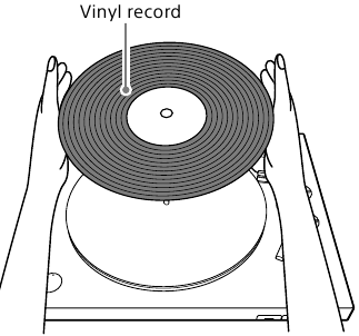 Een vinylplaat afspelen - Stap 1