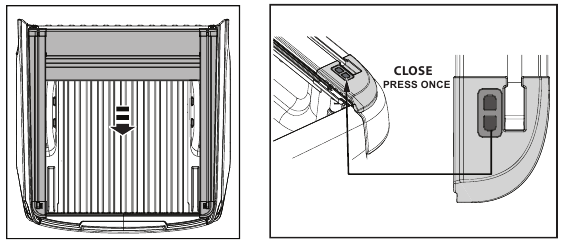 Elektrische sluitprocedure
