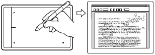 Uw tablet gebruiken - Voorbeeld 2 - Annotatie