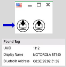 Bluetooth-adres in A2-software