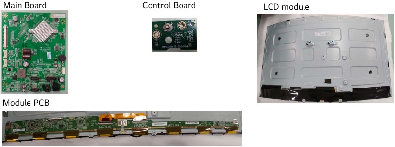 Demontageproces - PCB's en LCD-module - Stap 3