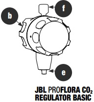 JBL PROFLORA CO2 REGULATOR BASIC ONDERDELEN