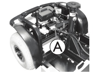 De achterframe-assemblage loskoppelen - Stap 1