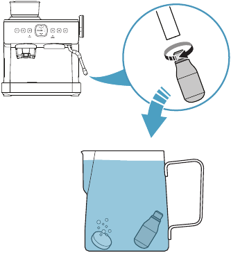 Reinigen - Espressomachine - Stap 8