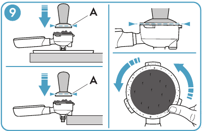 Een espresso maken - Stap 9