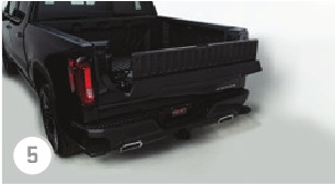 GMC MULTIPRO-ACHTERKLEPBEDIENING - Stap 5