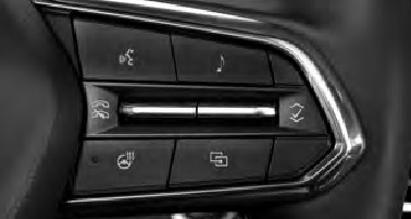 Audio-/telefoonbediening op het stuurwiel