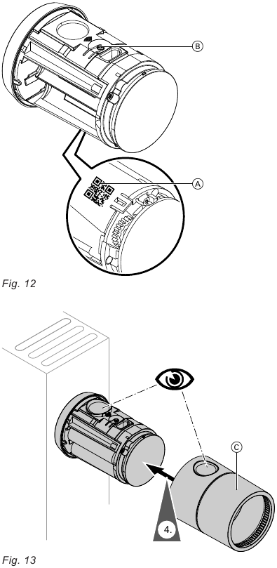 De ViCare thermostatische radiatorkraan koppelen