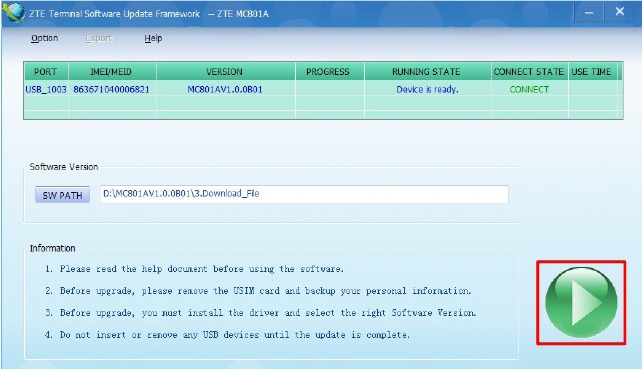 Software downloaden - Stap 2