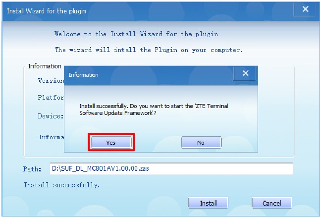 Plug-in installeren - Stap 2