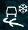 Pictogram gras/grind/sneeuw