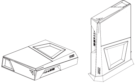 Hardware-installatie - Het systeem plaatsen