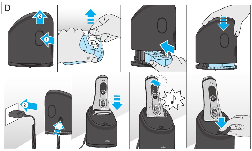 De Clean&Charge Station installeren
