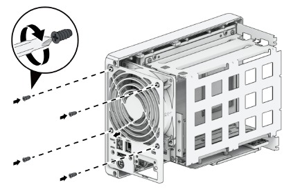 Een nieuwe ventilator installeren - Stap 2