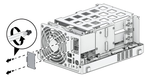 De defecte ventilator verwijderen - Stap 5