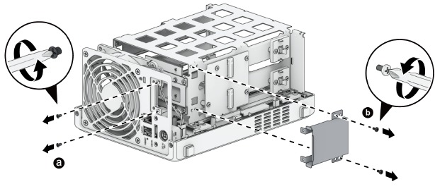 De defecte ventilator verwijderen - Stap 6