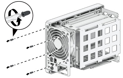 De defecte ventilator verwijderen - Stap 8