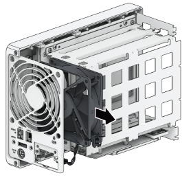 De defecte ventilator verwijderen - Stap 9