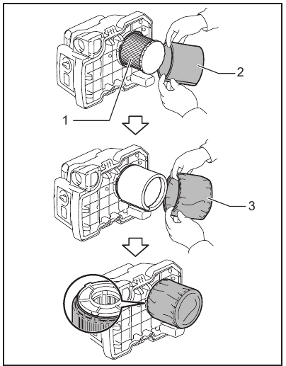 De HEPA-filter reinigen - Stap 4