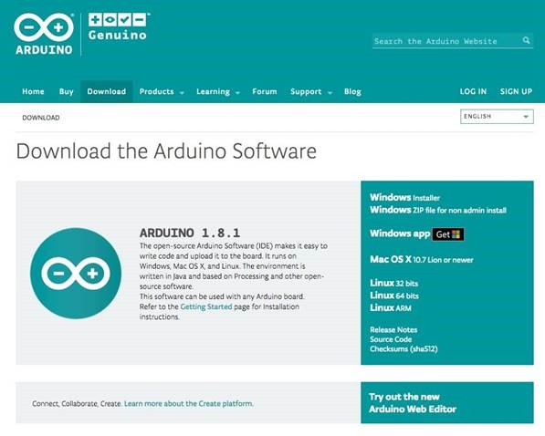 Installatiestappen voor Windows platform Arduino