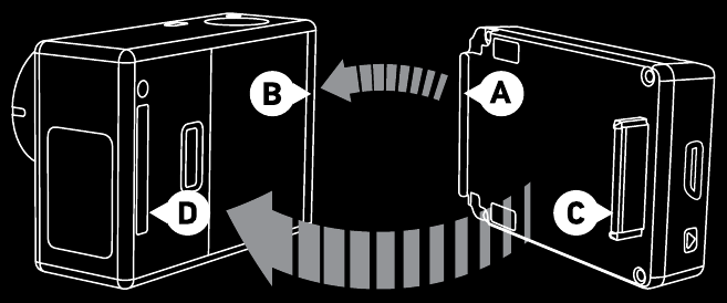 BATTERY BACPAC BEVESTIGEN