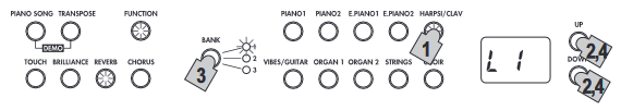 Laagoctaven specificeren
