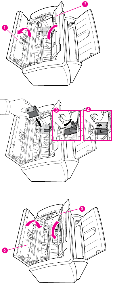 Snelle installatie - Stap 9 - De printcartridge plaatsen