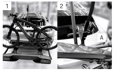 Ratels voor overzicht van spanpunten op de fiets - Stap 3